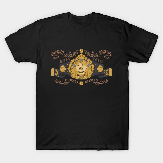 Hataage! Kemono Michi - Hiroyuki Belt T-Shirt by Dokey4Artist